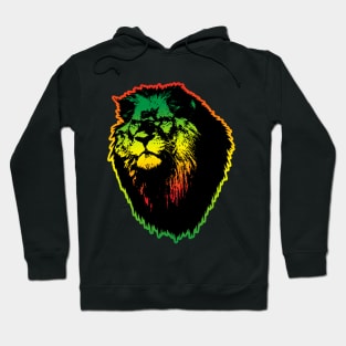 Reggae Lion Head Hoodie